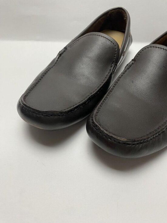 Prada Brown Leather Driving Loafers Size 9 main image 9